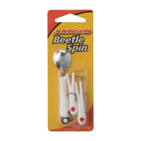 Pure Fishing Johnson Spin Beetle Spinnerbait Fishing Lure - Pack of 24