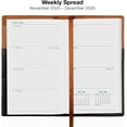 thumbnail image 5 of 2026 Pocket Planner/Pocket Calendar, 3.5"x6": Includes 14 Months (November 2025 - December 2026) / 2026 Weekly Planner/Weekly Agenda/Monthly Calendar Organizer (Brown/Black), 5 of 8
