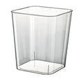 thumbnail image 5 of 12L Trash Can Transparent Light Luxury Large Capacity Visible Decorative Storage Box Waste Container for Dormitory Kitchen Bathroom Bed, 5 of 8