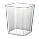 thumbnail image 5 of Cubo de basura multiusos, ligero, de lujo, decorativo, visible, 12 l Claro, 5 of 9