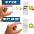 Outlet Covers Baby Proofing (50 Pack) Safe & Secure Electric Plug