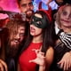 thumbnail image 5 of Máscara de Halloween, máscara de fiesta de cosplay, máscara de media cara, máscara de carnaval, máscara de antifaz con banda elástica, 5 of 7