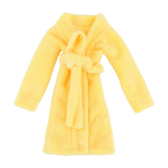 AURARMLET Doll Robe: Babydoll Nightwear Sleep Suit - Plush Doll Sleepwear Clothes Bathrobe Costume For Dressing Game Playtime Accessory