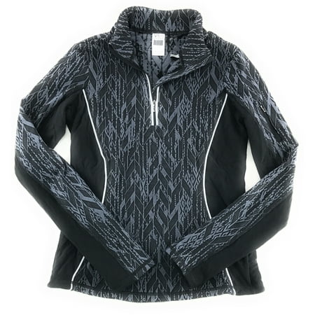 Victoria's Secret VSX Cold Weather Half Zip Jacket Large Black