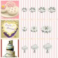 thumbnail image 4 of Herramientas para pasteles, Kit para decorar tortas con Fondant de flores, molde para galletas, émbolo de glaseado, herramienta cortadora de molde en relieve para primavera, 4 of 5