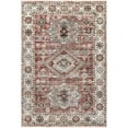 thumbnail image 2 of nuLOOM Deandra Distressed Vintage Medallion Bordered Area Rug, 8' 10" x 12', Rust, 2 of 2