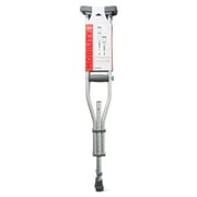 Equate 3-in-1 Universal Crutches, Thick Underarm Pads, Height Adjustable for Youths to Adults, 300lb. Weight Capacity
