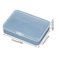 thumbnail image 1 of Plastic Boxes Useful Sundries Case Simple Professional Bin with Lid PP Container for Household Kitchen Office Company Hotel C1052, 1 of 6