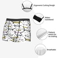 thumbnail image 5 of Wukai Dachshund Dog Puppy Print Men’s Underwear Breathable Boxer Briefs,&nbsp;Moisture Wicking & Breathable-Medium, 5 of 7