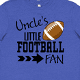 thumbnail image 4 of Inktastic Uncle's Little Football Fan Youth T-Shirt, 4 of 5
