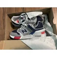 thumbnail image 3 of Men's New Balance MS997LOQ "NEW ENGLAND PACK" Grey/Navy Suede Size 6, 3 of 5