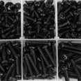 thumbnail image 5 of 450Pcs Black M3 Cross Pan Head Self Tapping Screws Set Assortment Kit, 5 of 5