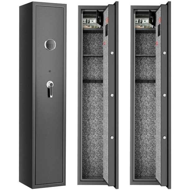 GRANPAY Rifle Gun Safe, Long Gun Safes for Rifles and Shotguns, Quick