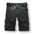 thumbnail image 3 of Iyufng Cargo Shorts for Men,Men's Shorts,Men Casual Solid Fashion Zipper Button Pockets Cropped Cargo Shorts,Mens Shorts, 3 of 3
