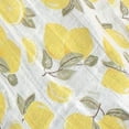 thumbnail image 4 of Hudson Baby Infant Girl Muslin Cotton Car Seat and Stroller Canopy, Lemons, One Size, 4 of 9