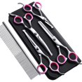 thumbnail image 1 of Ensemble de Ciseaux de Toilettage pour Chats et Chiens 4 Pcs en Acier Inoxydable Kit de Taille-Haie Professionnel - Ciseaux de Toilettage pour Chiens, Chats et Autres Animaux, 1 of 6