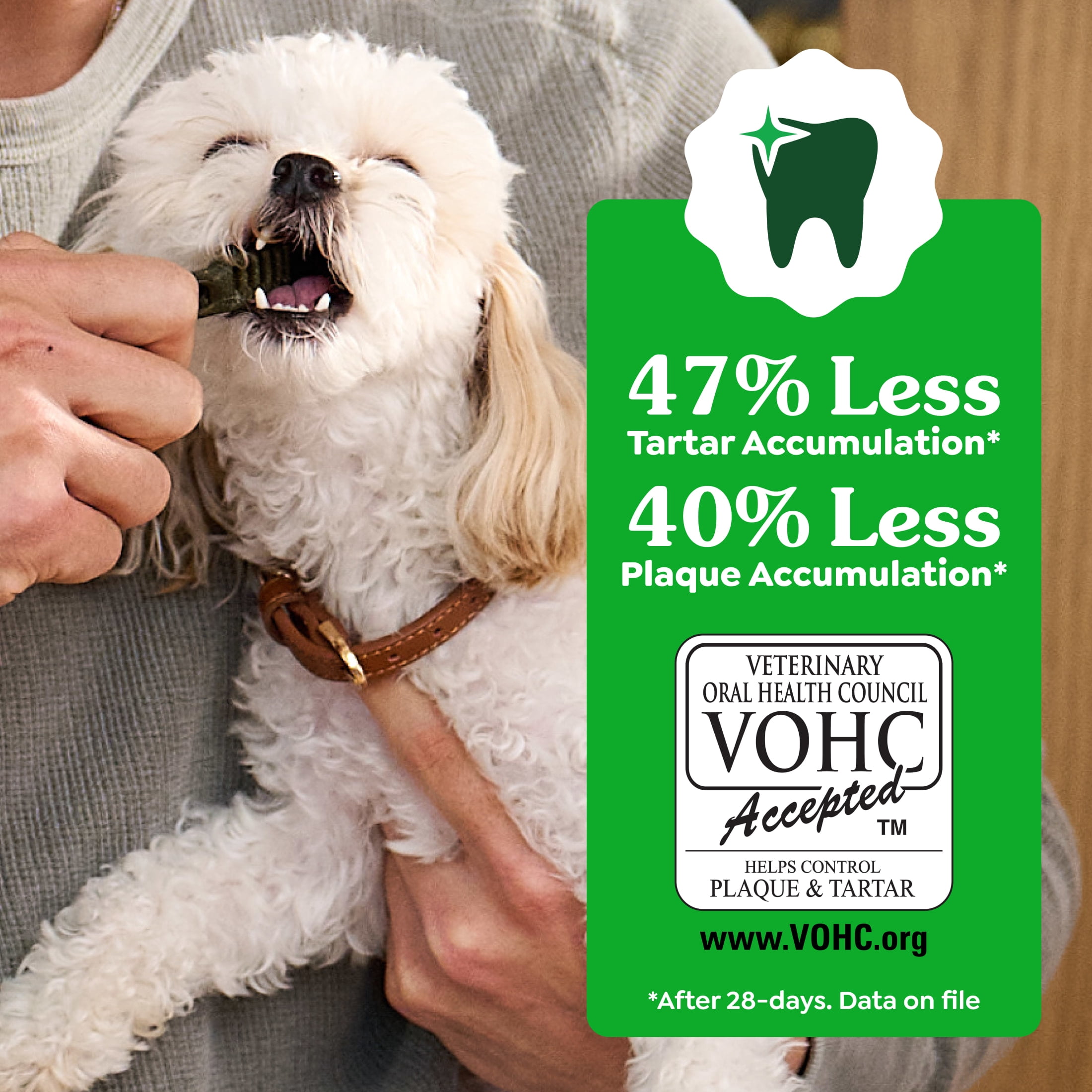 Greenies Original Flavor Adult Natural Dental Dog Treats Regular Size, 24 oz Pack (24 Count)
