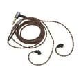 thumbnail image 2 of Cable de actualización de auriculares de 2 pines, 0,78 mm, 3,5 mm, conector en ángulo recto, cable de repuesto para auriculares con micrófono para AS10, AS06, ZST, ZS3, ES4, 2 of 12