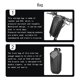 thumbnail image 5 of Eigraketly Bolsa de almacenamiento Organizador de bicicletas con doble cremallera Ciclismo Bolsa colgante Ciclismo Eigraketly OD023276-00, 5 of 6