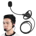 thumbnail image 4 of Intercomunicador para motocicleta, gancho para la oreja de 3,5 mm, dos auriculares para walkie talkie, auricular de radio bidireccional, rendimiento confiable, 4 of 9