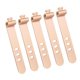 thumbnail image 1 of Organizador de cables de silicona reutilizable de 5 piezas, bridas flexibles para auriculares, TV, cables USB, ordenador, bolsas de comida, cortinas, paraguas y soluciones de almacenamiento., 1 of 8