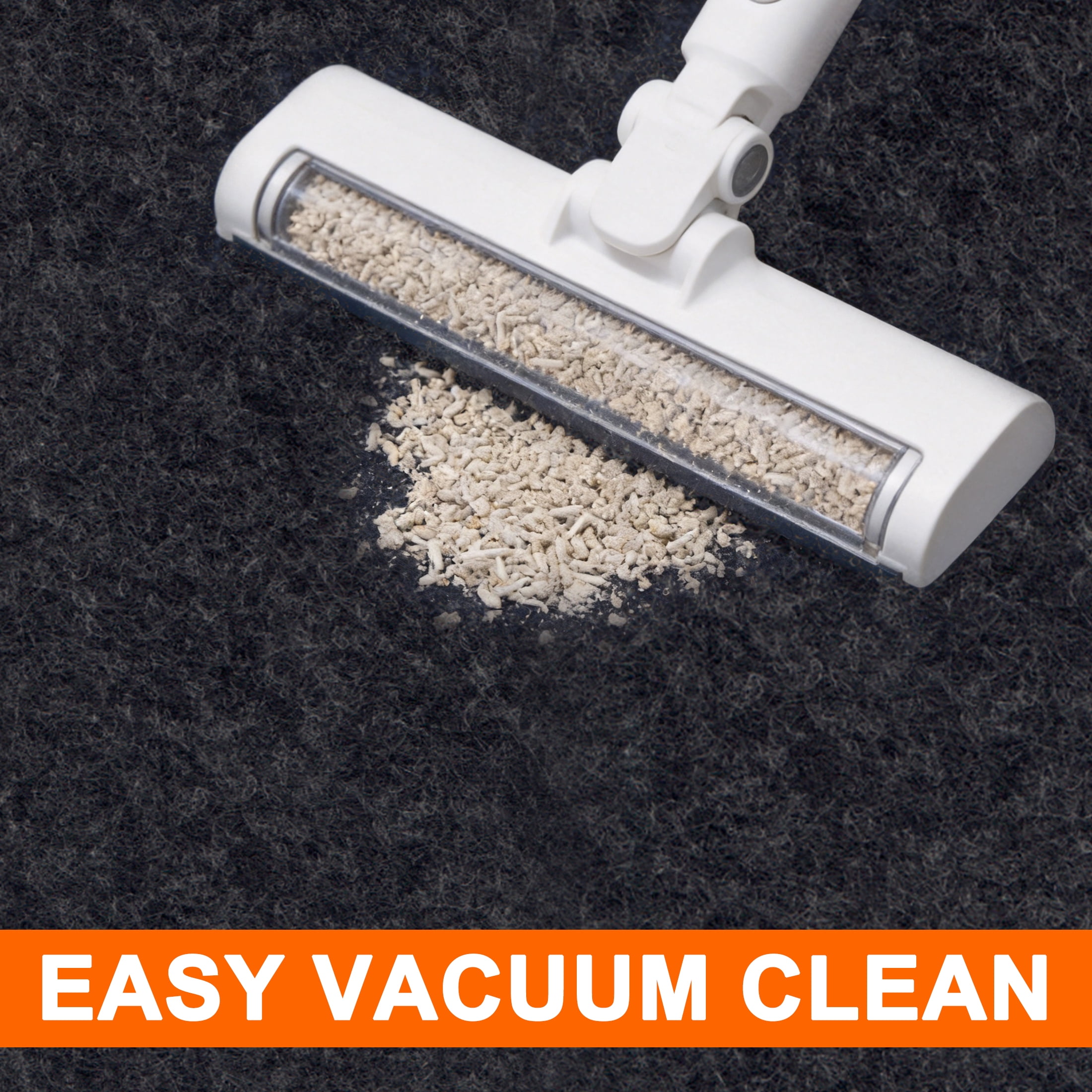 GARITIN Cat Litter Mat Extra Large 48"x36", Cat Mat for Litter Box, Litter Trapping Mat, Gray