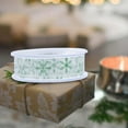 thumbnail image 6 of 2 Pcs Snowflake Ribbon DIY Gift Wrap for Wreath Valentine', 6 of 9