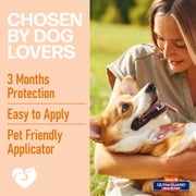 Hartz UltraGuard Dual Action Flea & Tick Topical for Small Dogs 5-14lbs, 3 Monthly Treatments