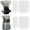 B, variant on Cold Brew Coffee System Heat Resistant Glass Carafes Pours Over Coffee Maker Set