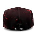 thumbnail image 3 of Chririnla Bat Pattern Newsboy Hat, Retro Vintage Flat Cap Adjustable Strap Beret Hat for Holiday Driving, 3 of 4