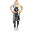 thumbnail image 2 of Black Poodle Luau Apron 27 in x 30 in, 2 of 5