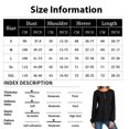 thumbnail image 3 of Womens Oversized Tshirt Women's Fashion Casual Round Neck With Button Long Sleeve Solid Color Shu Top, 3 of 6