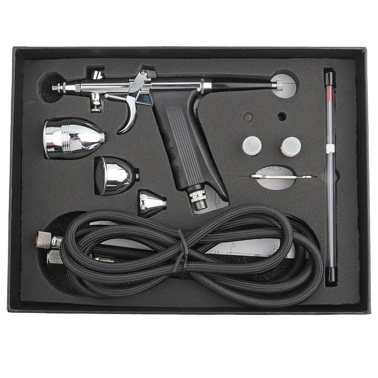 Airbrush Kit with Compressor, 23/36/48PSI Rechargeable Cordless Airbrush  Gun, Auto Handheld Airbrush Set, Protable Air Brush for Nail Art, Makeup,  Barber, Model Painting, Cake 