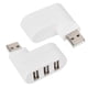 thumbnail image 3 of USB Hubs Ports USB 2.0 Mini Rotate Splitter Adapter Hub for PC Notebook Laptop Mac White, 3 of 4