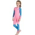 thumbnail image 1 of GKV Boys’ UPF 50+ Long Sleeve One-Piece Wetsuit – Sun Protection for Water Sports, 1 of 6