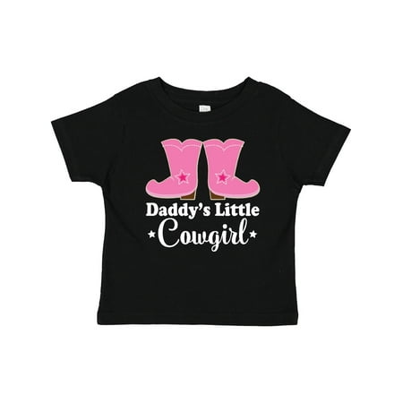 

Inktastic Daddys Little Cowgirl Gift Baby Girl T-Shirt