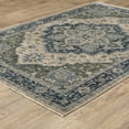 thumbnail image 2 of Oriental Weavers Aberdeen Area Rug - 051G1 - 6'7" x 9'6" - in Blue/ Tan - Vintage Inspired, Stain Resistant, Family and Pet Friendly , Dining, Living Room Rug, 2 of 10