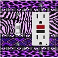 thumbnail image 1 of Metal Light Switch Plate Cover African Safari Animal Print Tribal Art Pattern SFR045, 1 of 13