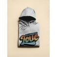 thumbnail image 3 of Celebrate Love Colorful Banner Hoodie Men -Smartprints Designs, Male 3X-Large, 3 of 4