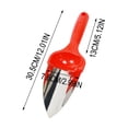 thumbnail image 3 of Stainless Steel Garden Trowel with Plastic Handle, Multipurpose Hand Tool for Digging, Transplanting, Loosening, and Pot Changing in Home Gardens, 3 of 6