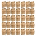 thumbnail image 1 of 1 Set 50Pcs Three-dimensional Kraft Paper Packaging Bags Bread Packaging Bags, 1 of 6
