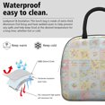 thumbnail image 3 of Womens Pioneer Flower Floral Print Pattern Lunch Box for Work,Insulated Lunch Bag for Women,Loncheras Para Mujer,Leakproof Adult Lunch Bag for Work,Beach,Travel,Picnic,Camping, 3 of 6