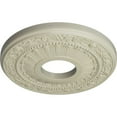 thumbnail image 3 of Ekena Millwork 12 1/8"OD x 3 5/8"ID x 7/8"P Nadia Ceiling Medallion (Fits Canopies up to 4 7/8"), Hand-Painted Clear Yellow, 3 of 8
