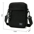 Yucurem Men Casual Crossbody Bags Sling Messenger Purse for Sports