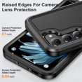 thumbnail image 5 of For Samsung Galaxy S24 Plus 5G 6.7inch Life Waterproof Rugged Phone Case,Black,For Galaxy S24 Plus(5G), 5 of 7
