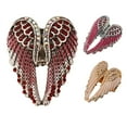 thumbnail image 4 of SmartBy Lady Fashion Multicolor Rhinestone Wings of Angel Charm Ring Finger Jewelry Gift, 4 of 8