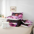 thumbnail image 5 of Afro Comforter Set 7 Piece Bed in a Bag Twin,American African Princess Magical Bedding Sets Black Hair R Stars Sheet Set with Comforter, 5 of 5