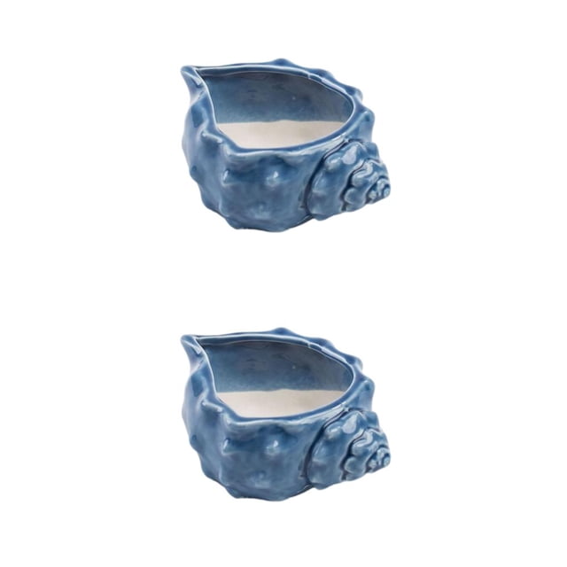 Toystoory Maceta única para el jardín del hogar: decoración duradera y bonita, maceta ancha y carnosa, jarrón de pescado europeo Type2 NO2