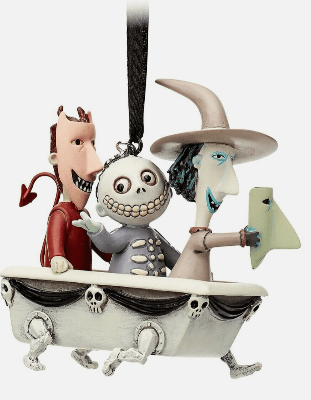 ガラスオーナメント　シガーズボックス Disney Lock, Shock & Barrel Sketchbook Ornament The Nightmare