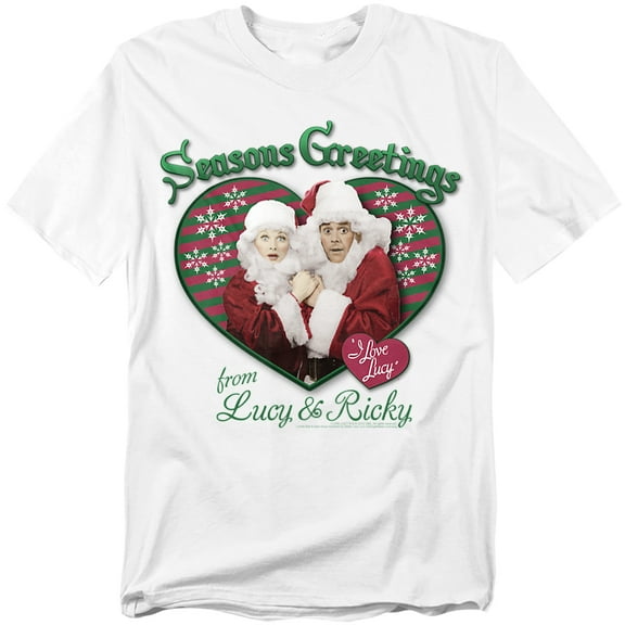 I Love Lucy T-Shirt Seasons Greetings Unisex Graphic Tee For Men & Women